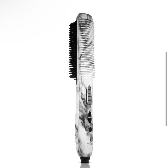 Royale Genius Heating Element Multi-Purpose Ceramic Straightening Hair Brush - Picture 1 of 6